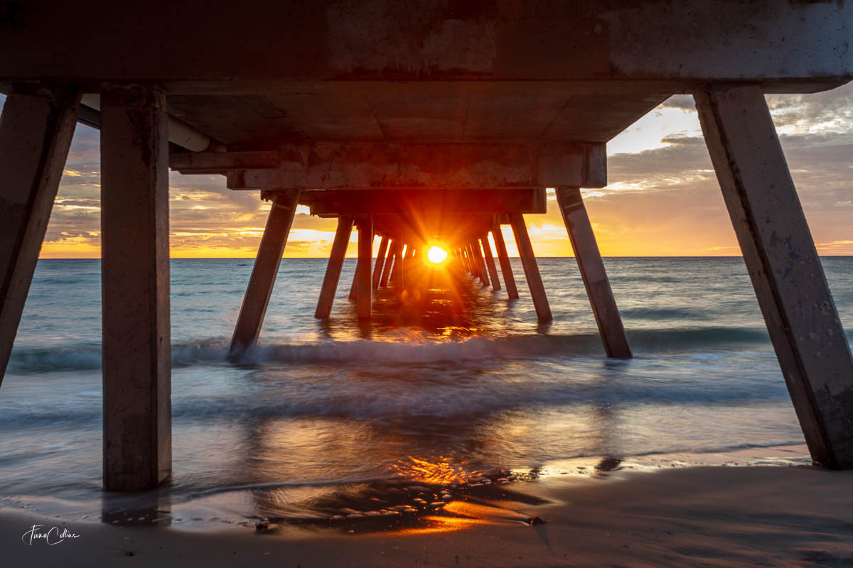 Under Glenelg Pier